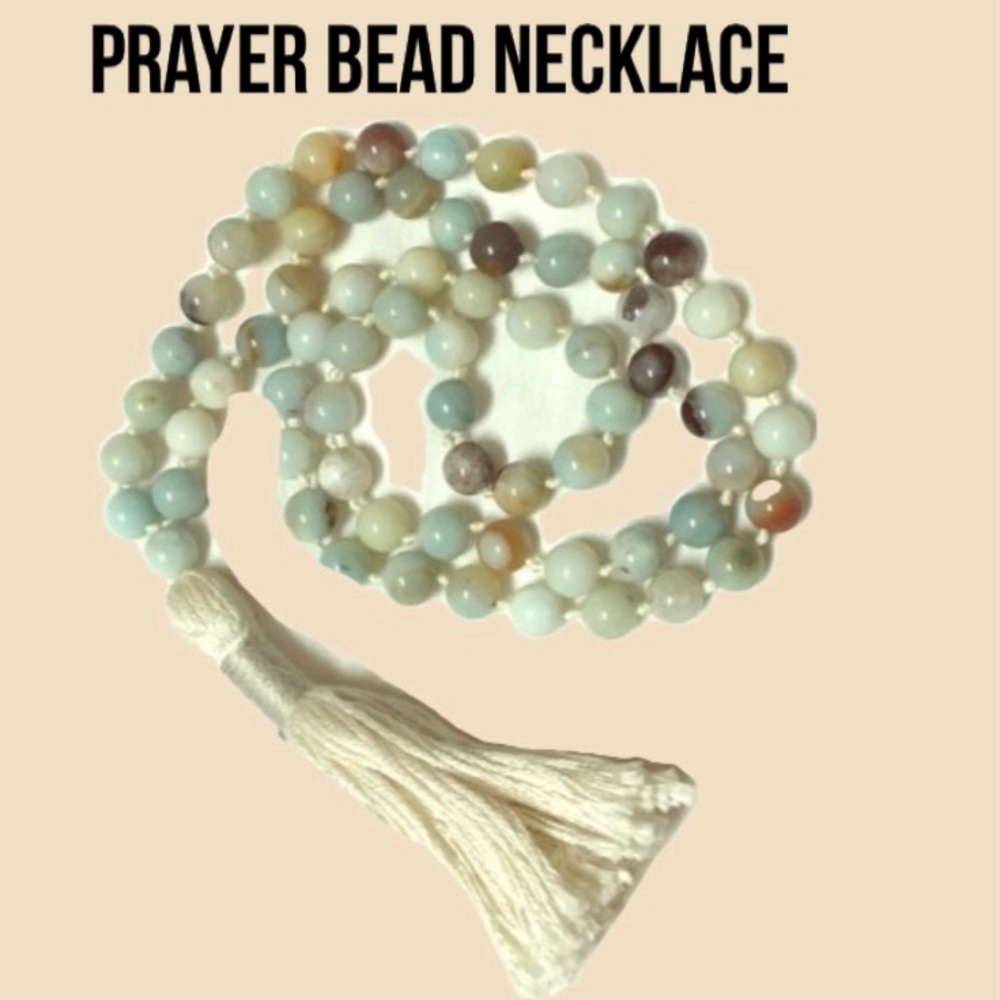 Multicolor Prayer Bead Necklace